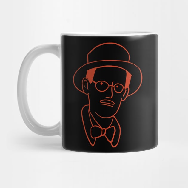 James Joyce by isstgeschichte